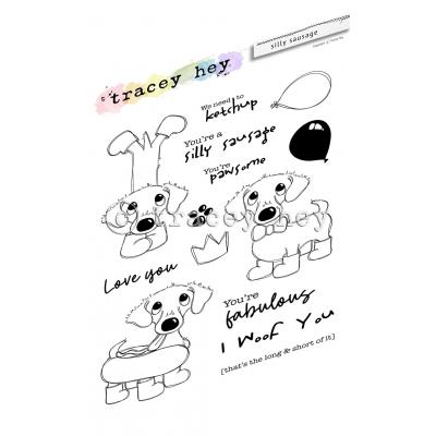 Tracey Hey Stempel - Silly Sausage