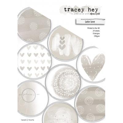 Tracey Hey Paper Pad - Latte Love