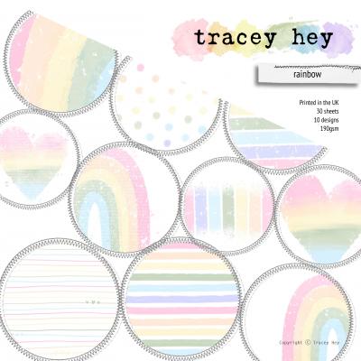 Tracey Hey Paper Pad - Rainbow