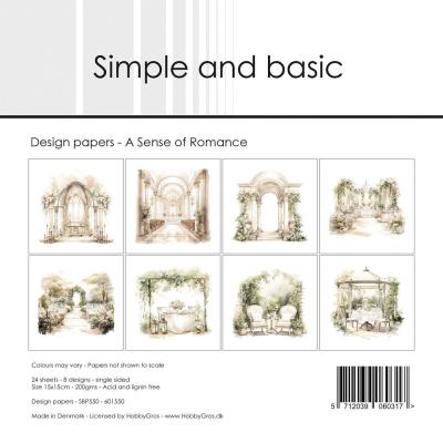 Simple and Basic Paper Pack - A Sense of Romance