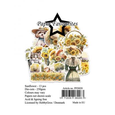 Paper Favourites Die-Cuts - Sunflower
