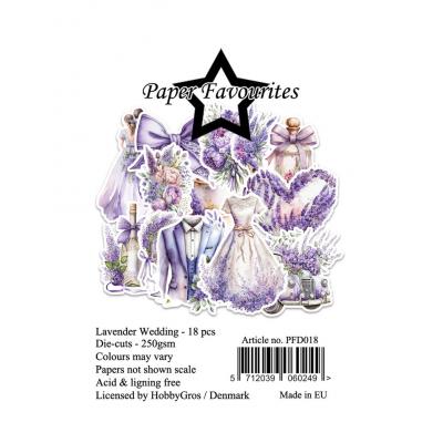 Paper Favourites Die-Cuts - Lavender Wedding