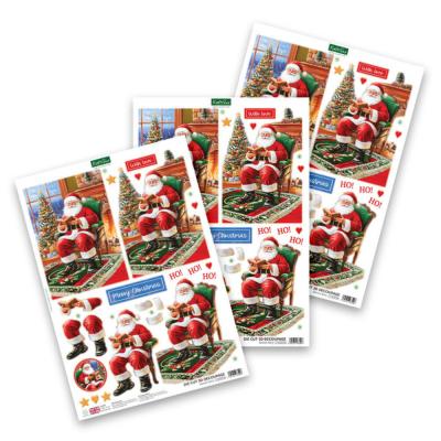 Katy Sue Designs 3D Die-Cut Decoupage - Santa's Story