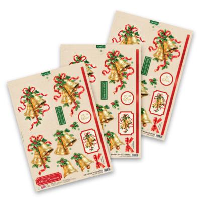 Katy Sue Designs 3D Die-Cut Decoupage - Jingle Bells