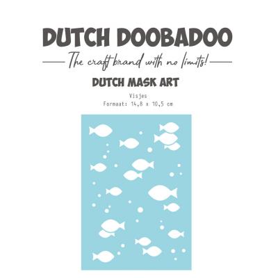 Dutch Doobadoo Sea World Mask Art Stencil - Fish