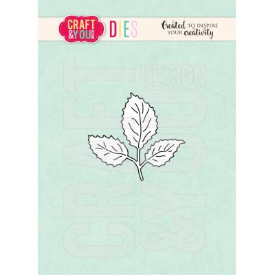Craft & You Design Cutting Dies - Bea's Rose Leaves