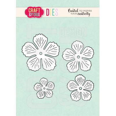 Craft & You Design Cutting Dies - Magda's Rose