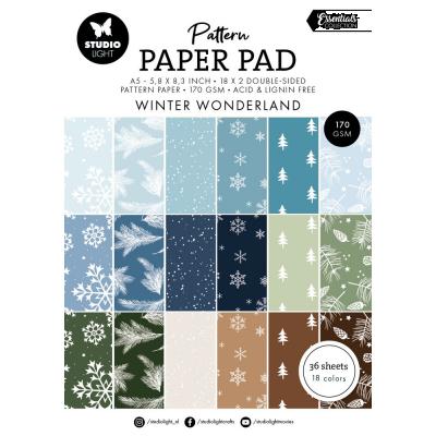 StudioLight Pattern Paper Pad - Winter Wonderland