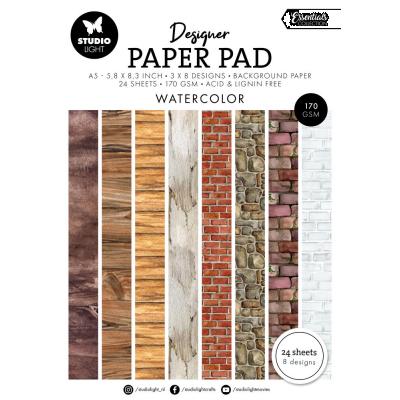 StudioLight Designer Paper Pad - Watercolor