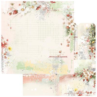49 and Market Natures's Haven Designpapier - Berry Delight