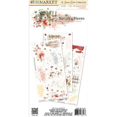 49 and Market Nature's Haven - Rub-On Transfers