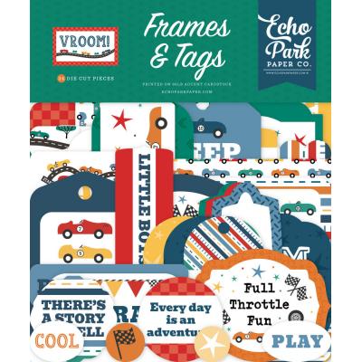 Echo Park Vroom! - Frames & Tags