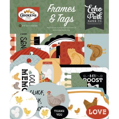 Echo Park Chickens - Frames & Tags