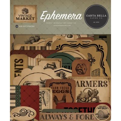 Carta Bella Vintage Market - Ephemera