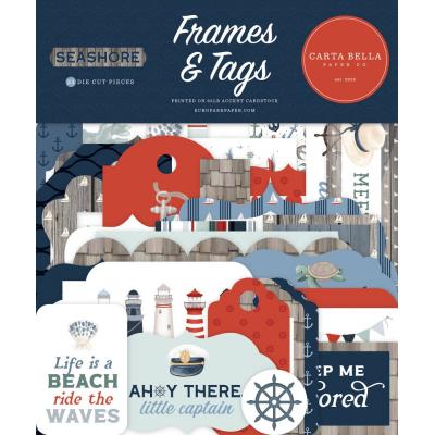 Carta Bella Seashore - Frames & Tags