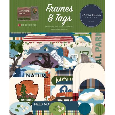 Carta Bella National Parks - Frames & Tags