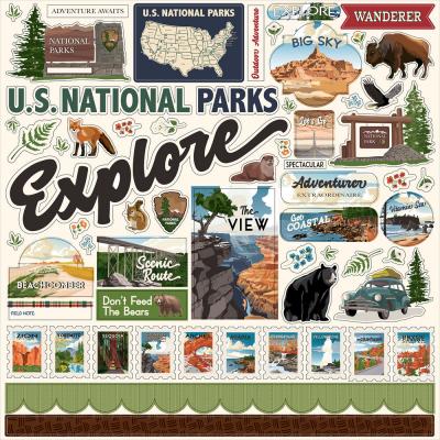 Carta Bella National Parks - Element Sticker