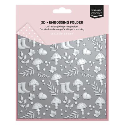 Vaessen Creative Embossing Folder - Herbstliche Figuren