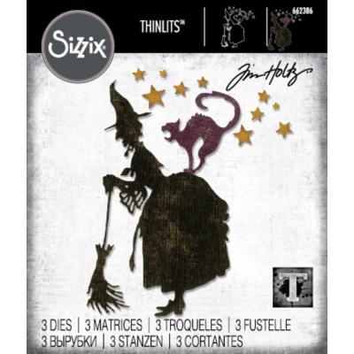 Sizzix Tim Holtz Thinlits Die - Witchcraft