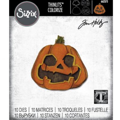 Sizzix Tim Holtz Thinlits Die - Layered Jack-o-Lantern