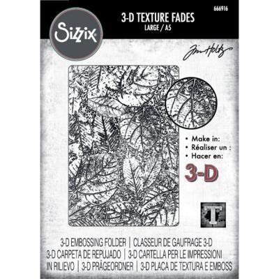 Sizzix Tim Holtz 3D Texture Fades - Foliage Large