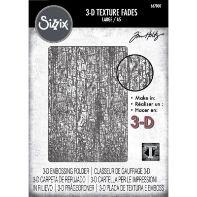 Sizzix Tim Holtz 3D Texture Fades - Cracked Large
