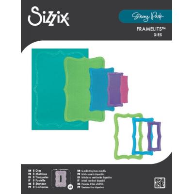 Sizzix Stacey Park Framelits Die - Reversed Doris Dotted Top Note
