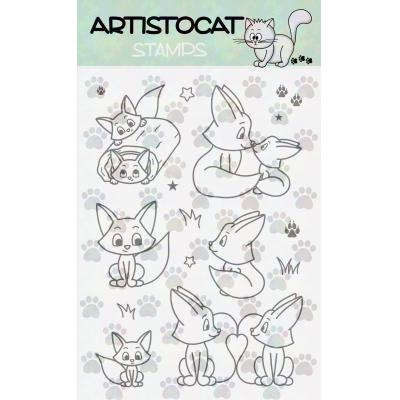 Artistocat Stamps Stempel - Füchse
