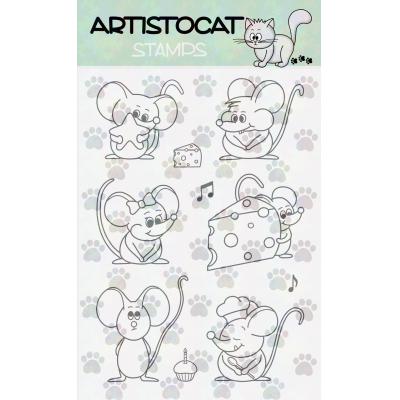 Artistocat Stamps Stempel - Die Mäuse sind los