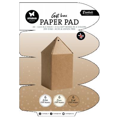 StudioLight Die-Cut Paper Pad - Gift Box