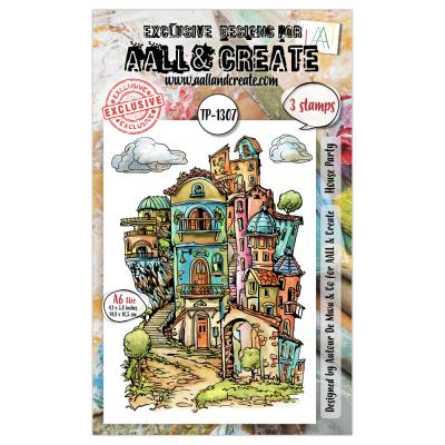 Aall and Create AALLtropolis Stamp Set - House Party