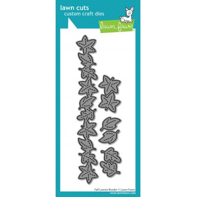 Lawn Fawn Lawn Cuts - Fall Leaves Border