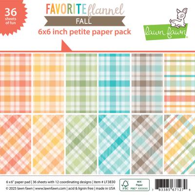 Lawn Fawn Flannel Fall - Petite Paper Pack