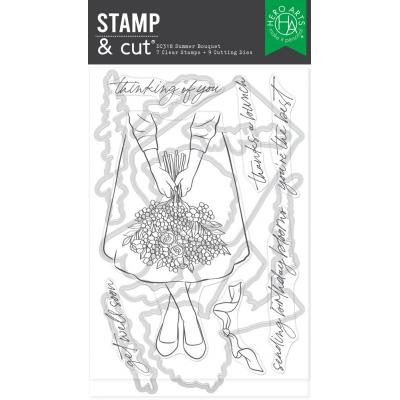 Hero Arts Seaside Blooms Stamp & Cut - Summer Bouquet