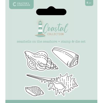 Crafter's Companion Coastal - Seashells on the Seashore