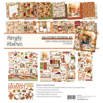 Simple Stories Simple Vintage Autumn Breeze - Collectors Essentials Kit