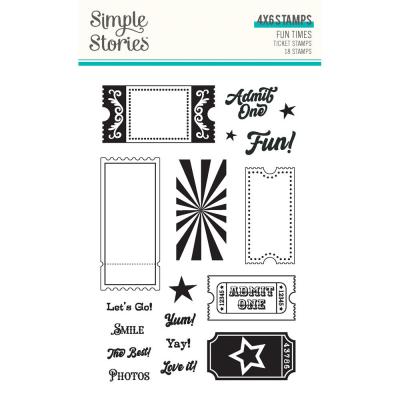 Simple Stories Fun Times Stempel - Tickets
