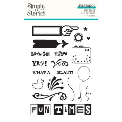 Simple Stories Fun Times Stempel - Best Day