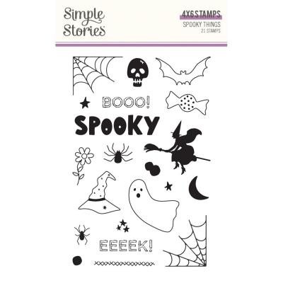 Simple Stories Spooky Things Stempel
