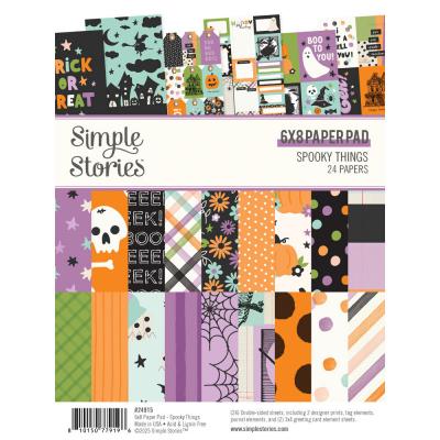 Simple Stories Spooky Things - Paper Pad