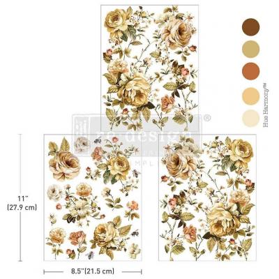 Prima Marketing Re-Design Middy Transfers - Belle Epoque Blooms