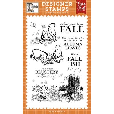 Echo Park Winnie The Pooh Autumn Stempel - Fall-ish Kind Of Day