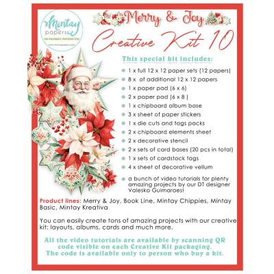 Mintay Papers Creative Kit 10 - Merry & Joy
