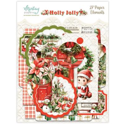 Mintay Papers Holly Jolly - Paper Elements