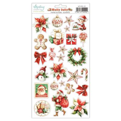 Mintay Papers Holly Jolly Sticker -  Elements