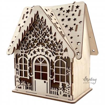 Mintay Papers Woodies Decor - Christmas House