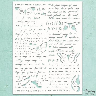 Mintay Papers Kreativa Stencil - Mixed 6