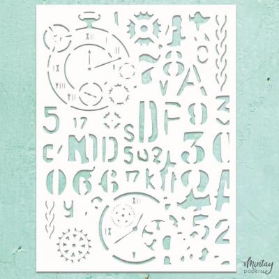 Mintay Papers Kreativa Stencil - Mixed 10