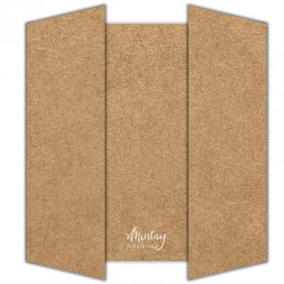 Mintay Papers - Gate Fold Card Base Kraft