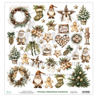 Mintay Papers Elements - Rustic Christmas